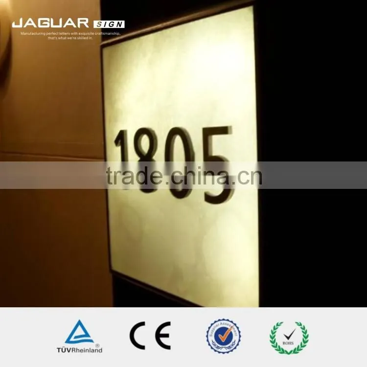 Led backlit outdoor signage metal sign stainless steel alphabet for decoration