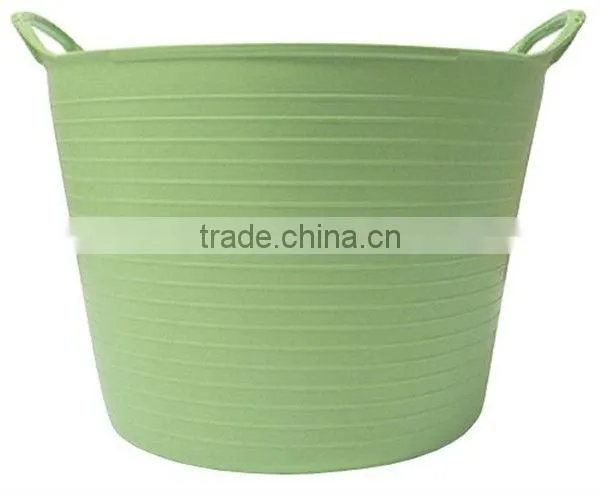 plastic beer tubs,flexible tub, plastic tub trug, storage tub