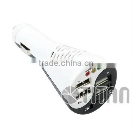 Max 5A car charger for iPhone iPad 4 port USB charger
