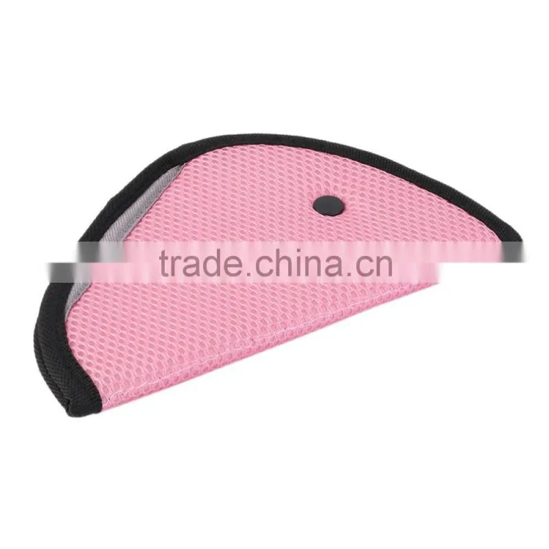 Triangle Baby Car Safety Seat Belts Adjuster Clip Accessories Child Protector RED color pink color send