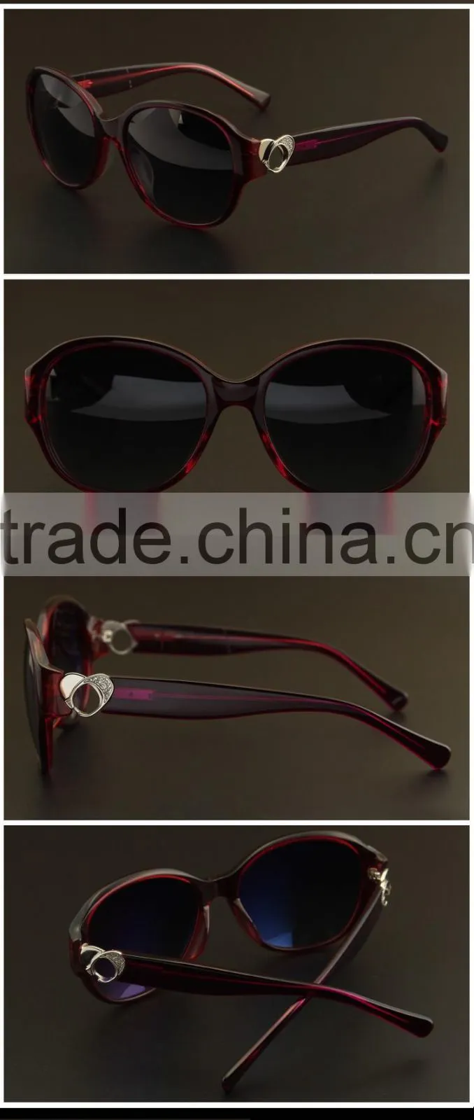 Popular brand acetate sunglasses Anti UV 400 sunglasses made in china