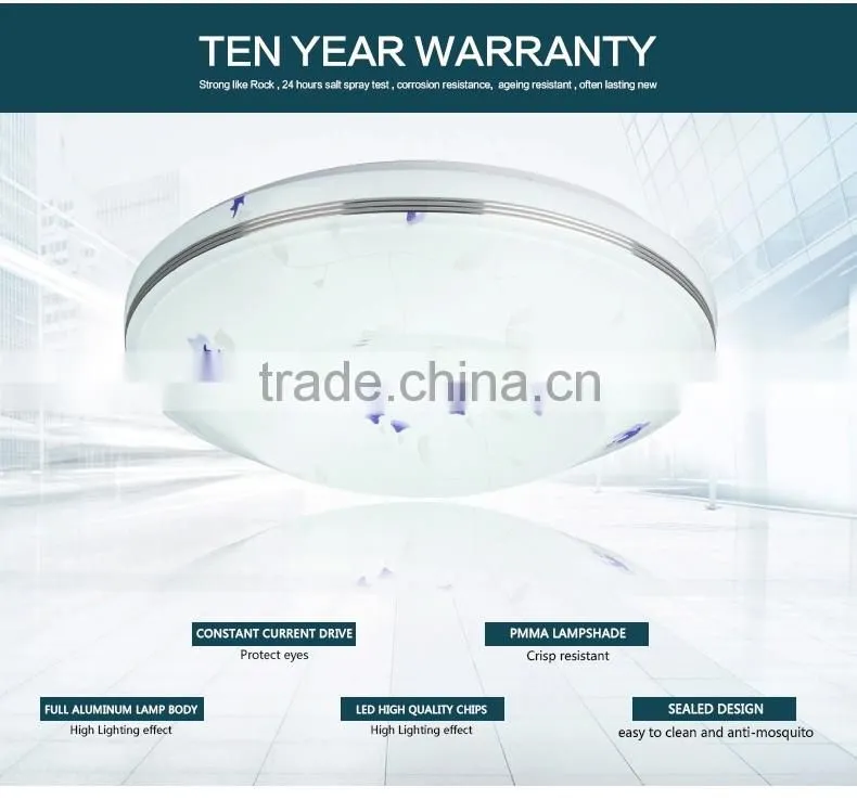 Round ceiling light led Acrylic cover