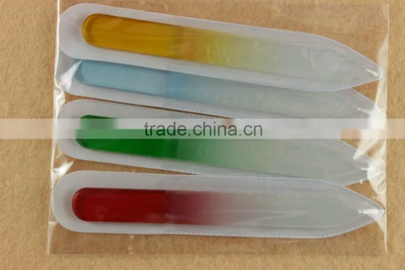 Nail Art Care Sanding Buffer Buffing Manicure glass nail file