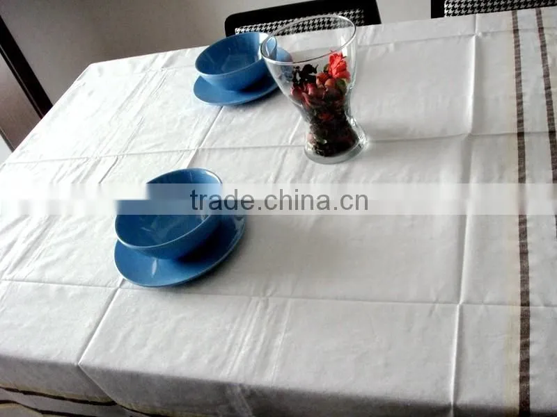 cheap cotton white table cloth dish cloth