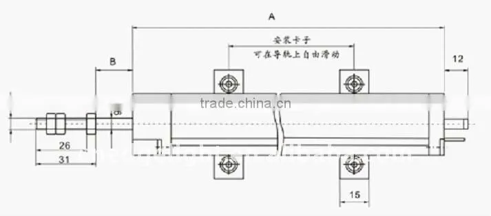 ELD-2 Trolley displacement sensor position sensor