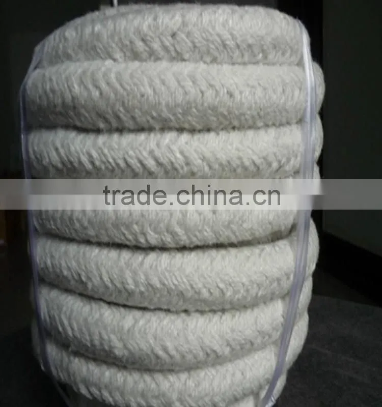 High temperature thermal oven door insulation seal ceramic fiber rope