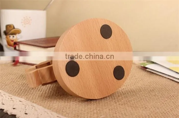 Mobile Phone Wood Stand Holder For iPhone Cute Horse Unique