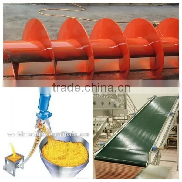 goods and granular material incline conveyor