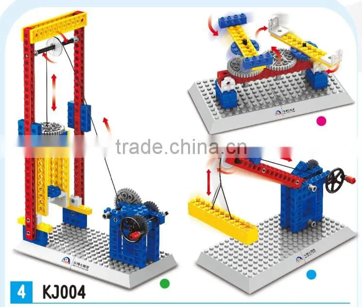 2014 Educational building block 76pcs plastic toy blocks technics