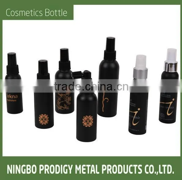 Colorful Aluminum Bottles with spray pump