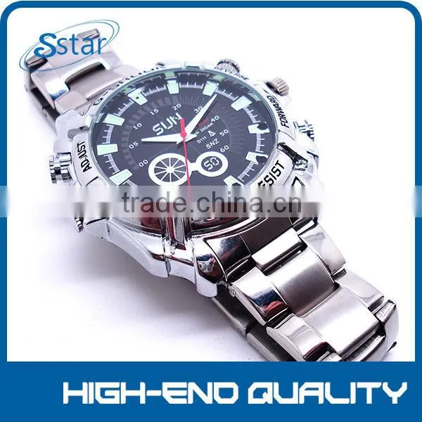 2014 best seller HD dvr hidden camera watch