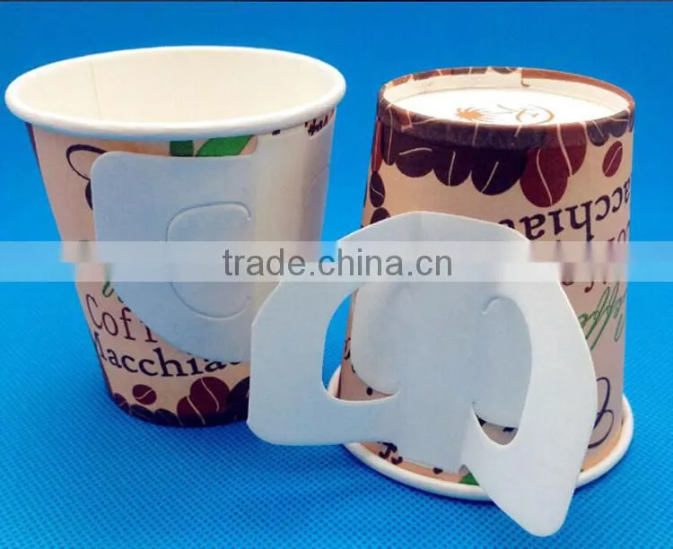 Eco-Friendlly High quallity folding paper cup with handle