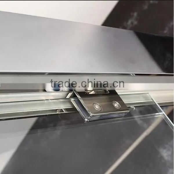 Straight Open Style with Frame tempered glass enclosure shower Screen with CCC