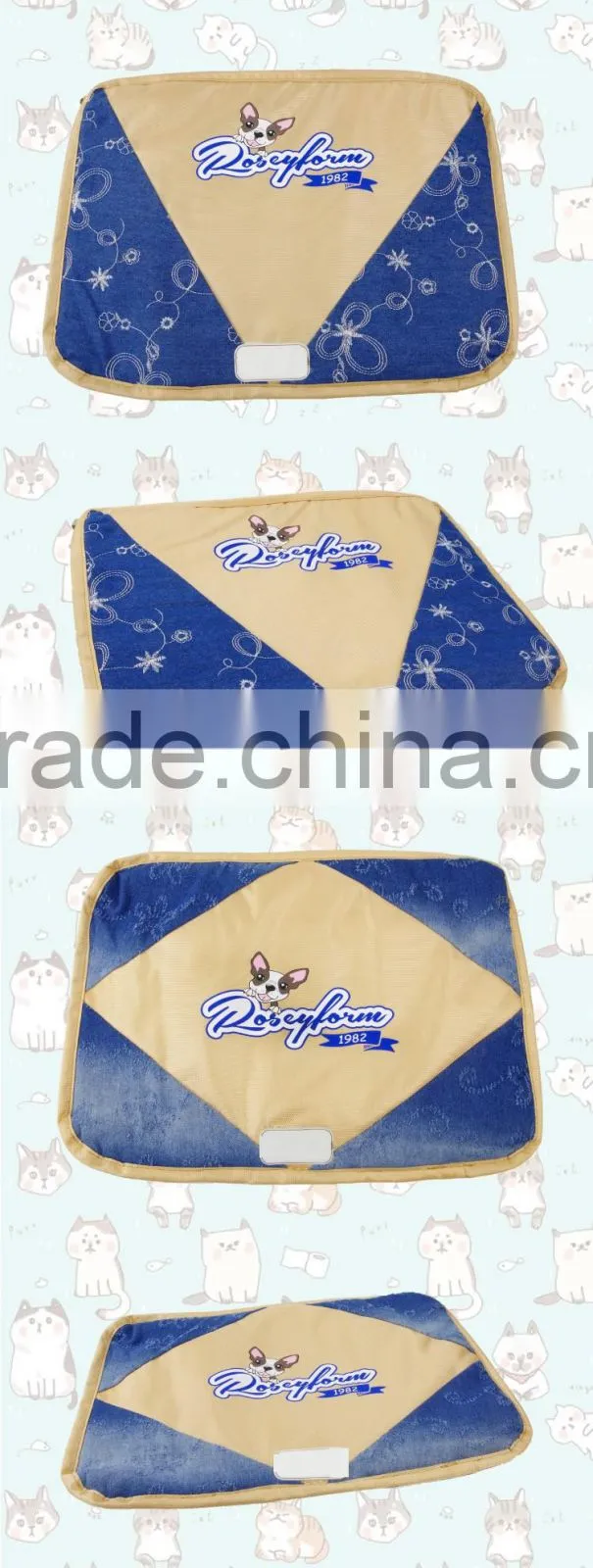 Non-woven fiber dog mat dog cushion