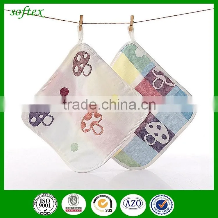 cotton baby hanging hand towel