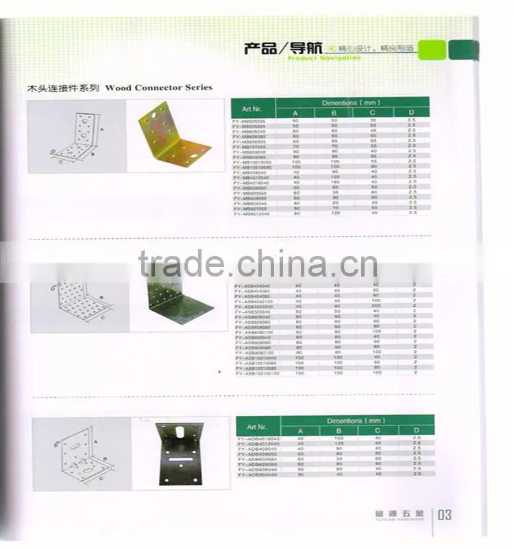 Wood connector,metal timber connector, wood metal connector