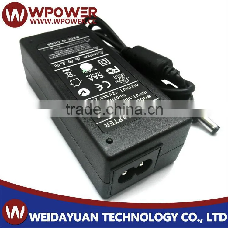 12v 2a 24w desktop adapter with UL Class 2 PSE high quality 24w switching power adapter