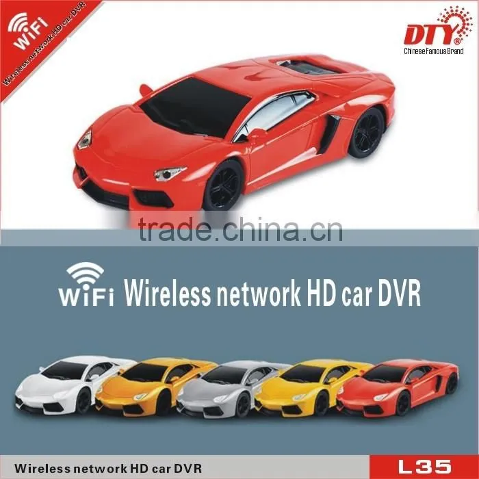 Wireless WiFi network full hd car recorder,L35