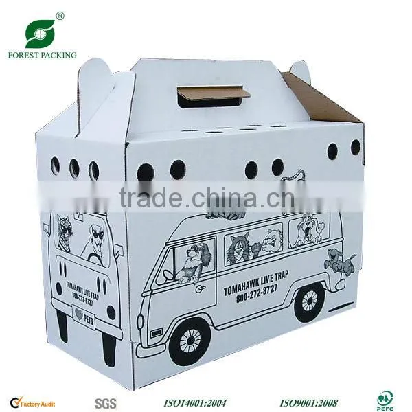 LIVE PET CARRIER CARTON BOX