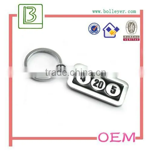 Factory Direct Price Promotional Item metal keychain with custom logo