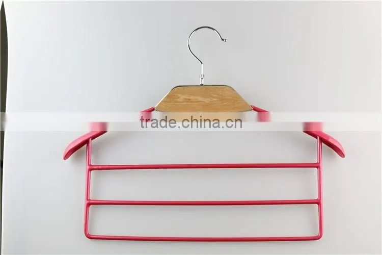 Wholesale metal stainless steel hanger Customed Iron Wire Hangers