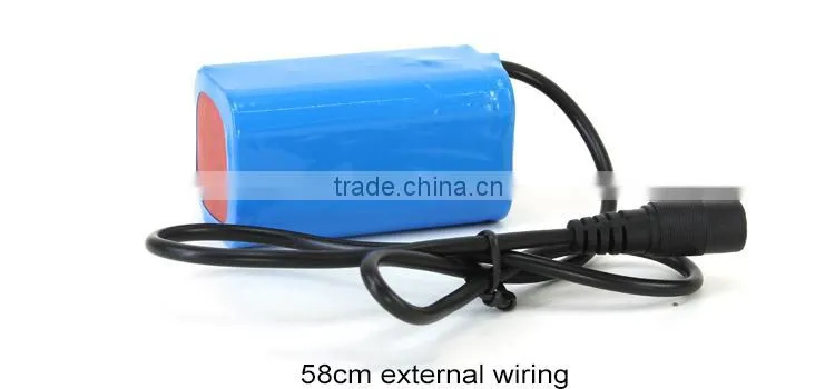 OEM customize 18650 rechargeable li-ion battery pack 3.7v
