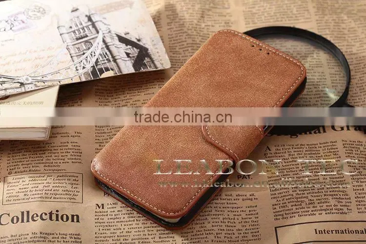 2015 china wholesale Phone Case Cover For Samsung S6 Edge Leather Case Rock Phone Case