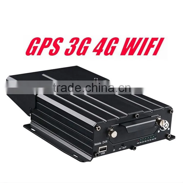 Economic 4ch AHD 720P Free CMS Software WIFI Hotspot Mobile DVR