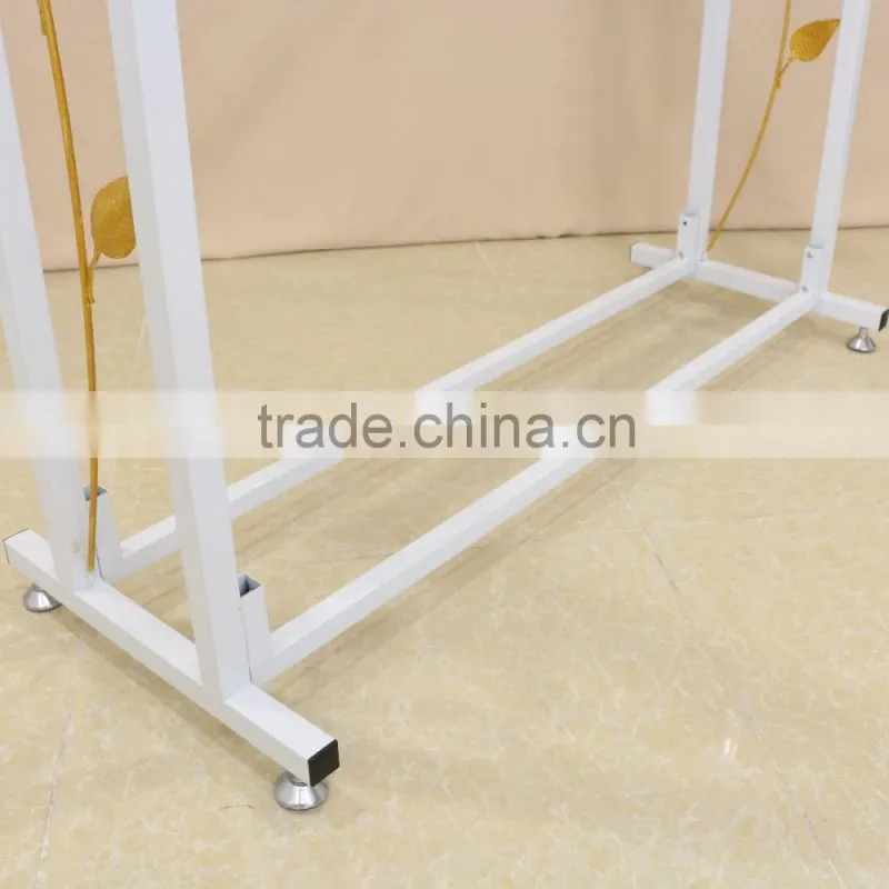 Practical metal display rack clothes hanging stand for hanging clothes