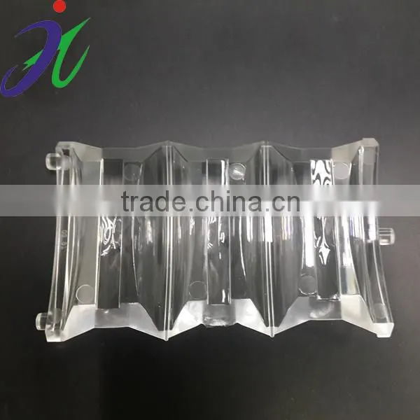 Plastic led lens,convex concave square led optical lens china supplier