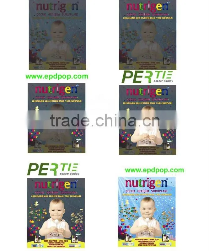 promotional cards advertising display stand -pop standee or billboard digital price tags