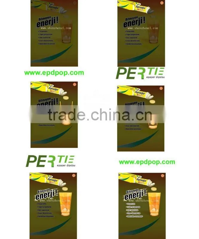 foam core board epaper display Flashing billboards epd display advertising pole signs