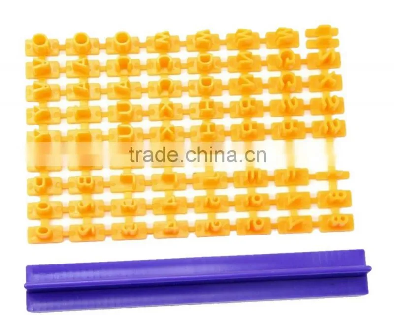 Newest ECHO-friendly Letter Cookie Mold and PP Dessert Cake Mould