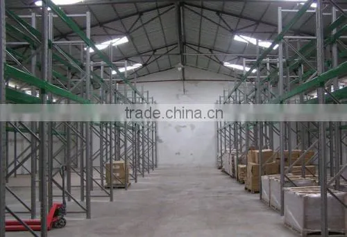 storage racking for logistic handling solution
