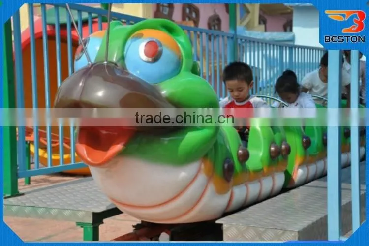 Beston Cheap big amusement equipment park rides worm roller coaster for sale