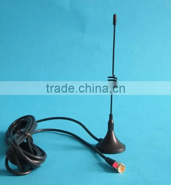 hot sale 433MHz Antenna mini magnetic 433 MHz spring antenna with SMA connector and RG 174