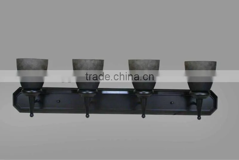 2015 Black glass indoor restaurant wall lights with UL certificate