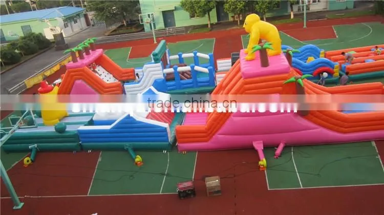 giant newest cheap inflatable obstacle course for sale