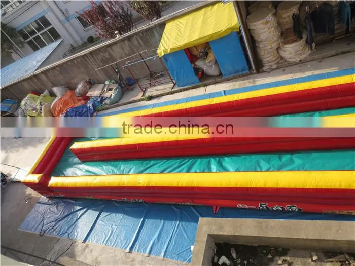 Double line inflatable bungee run for sale