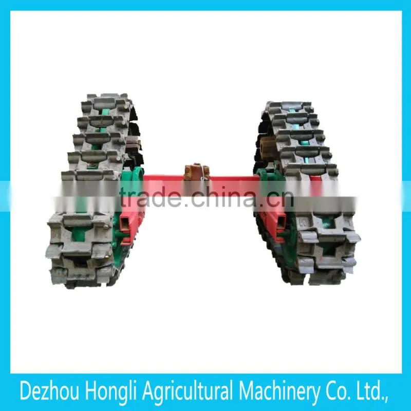 Hot sale crawler chassis for agricultural machinery use