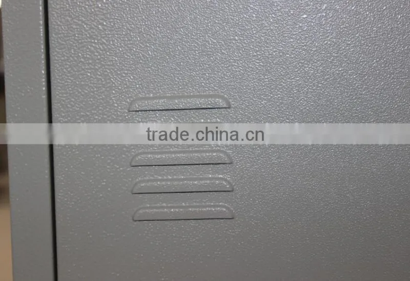 Lockable double color 24 dooor steel locker