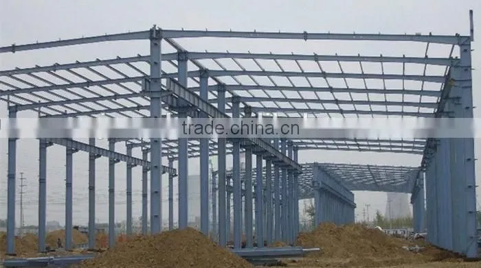 Long life steel structure construction steel structure factory