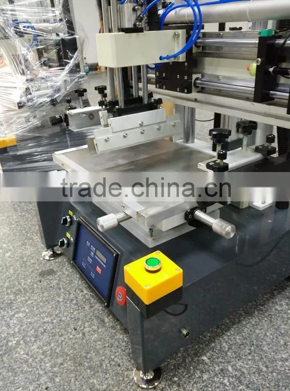 Vacuum desktop screen printing machine