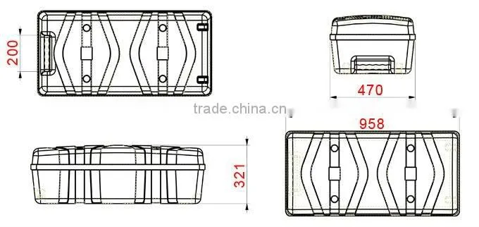 Smart Case | Wave series Smart shipping case