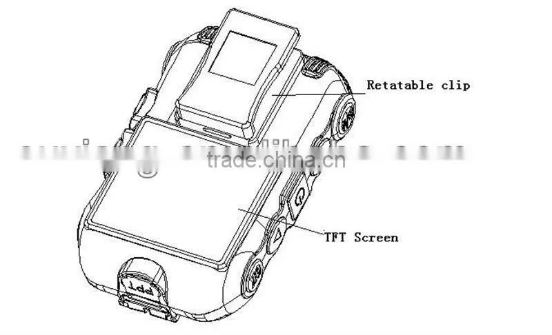 wireless wifi body wear video camera for police accessories