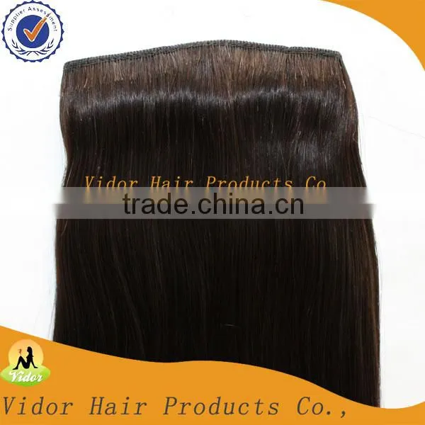 5A Grade Cheap Price Natural Color Clip-In human hair Brazilian Hair Extension