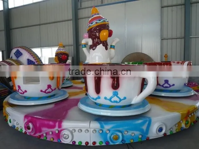 China manufacturer high quality funny amusement park rides, rotating coffee cup rides for kids