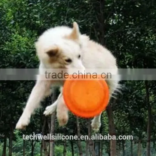 Loge print available Silicone Pet Plate Frisbee