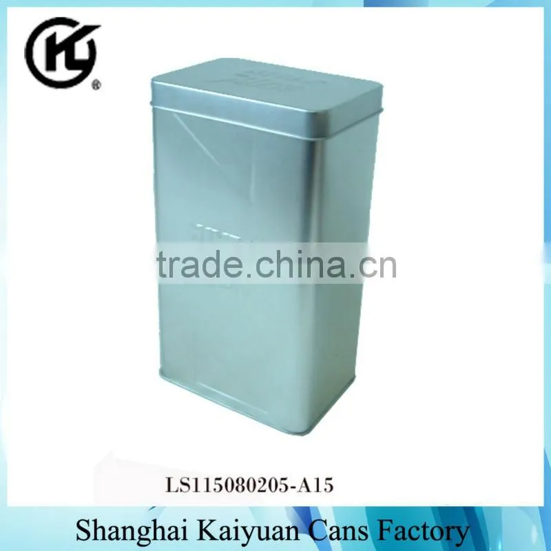 High Quality Rectangular Perfume Gift Tin Can Box