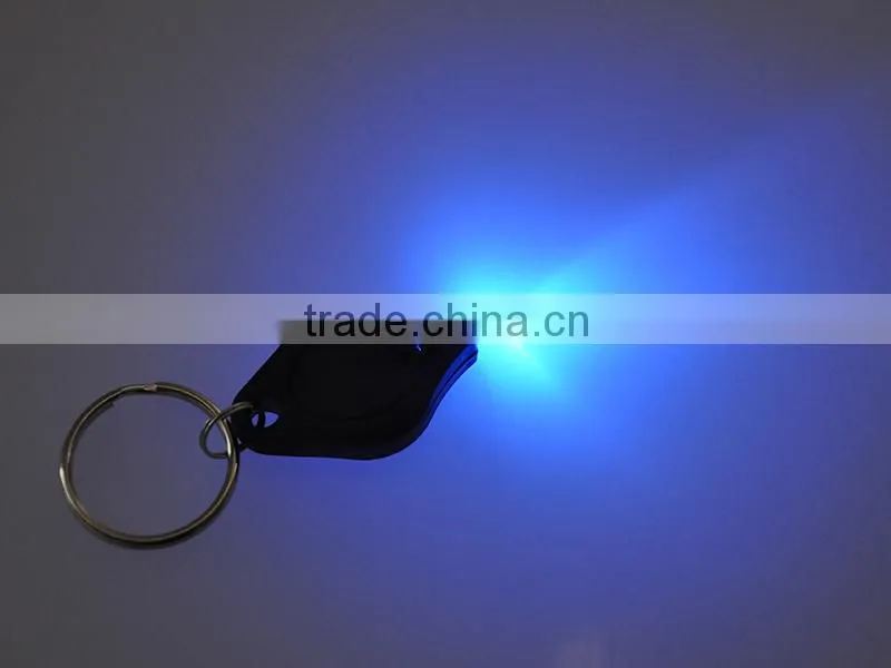 Plastic Multi-Color promotional mini led flashlight keychain factory